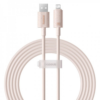 Кабель Baseus Habitat Series Fast Charging Cable Type-C to iP 20W 2m Wheat Pink (P10360201421-01) (14823)
