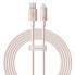 Кабель Baseus Habitat Series Fast Charging Cable Type-C to iP 20W 2m Wheat Pink (P10360201421-01) (14823)