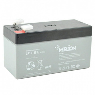 Батарея к ИБП Merlion 12V-1.3Ah (GP1213F1) (15823)