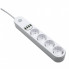 Сетевой фильтр питания ColorWay CW-CHE44W, 4 розетки/4USB White 2M (CW-CHE44W) (15923)