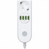 Сетевой фильтр питания ColorWay CW-CHE44W, 4 розетки/4USB White 2M (CW-CHE44W) (15923)
