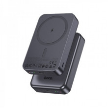 Зовнішній акумулятор HOCO J160A Original PD20W magnetic power bank(10000mAh) Black (6942007664097) (19923)