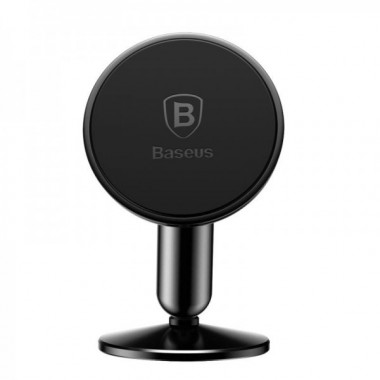 Автотримач для телефона Baseus Bullet On-board Magnetic Bracket Black (SUYZD-01) (15033)