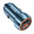Автомобільний зарядний пристрій HOCO Z46A Blue whale PD20W+QC3.0 car charger Sapphire Blue (6931474770349) (8433)