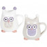 Кружка "Owl Family" 400мл з керамічною кришкою (3833)