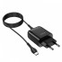 Мережевий зарядний пристрій з кабелем HOCO C72Q Glorious single port QC3.0 charger set(Type-C) 18W  Black (6931474732545) (15043)