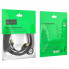 Мережевий кабель HOCO US02 Level pure copper gigabit ethernet cable(L=3M) Black (6931474761965) (21043)
