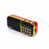 Радиоприёмник с FM MicroSD BKK B851 радио на аккумуляторе 18650 радио (22043)