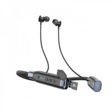 Бездротові спортивні навушники HOCO ES62 Pretty neck-hang BT earphones Black (6931474770738) (15243)