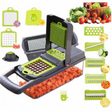 Овощерезка измельчитель 14 в 1 ситечко для яиц Veggie Slicer мультислайсер (18243)