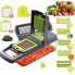 Овощерезка измельчитель 14 в 1 ситечко для яиц Veggie Slicer мультислайсер (18243)