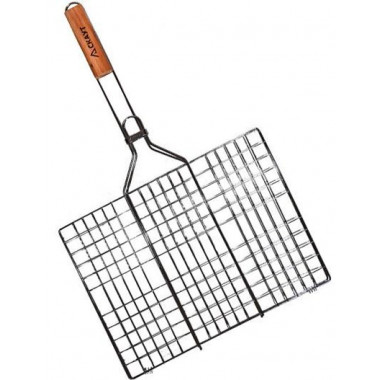 Решітка для барбекю Kamille "Скаут" 40х30х2см (11543)