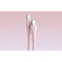 Кабель Vention USB 2.0 C Male to C Male 5A Cable 1M Pink Silicone Type (TAWPF) (TAWPF) (14643)