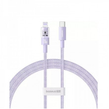 Кабель Baseus Gem Fast-Charging Data Cable USB-C to iP 20W 2m Nebula Purple (P10373001511-01) (14743)