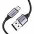 Кабель UGREEN US290 Micro USB 2.0 Cable 1M Metal/Black (UGR-60146) (UGR-60146) (14843)