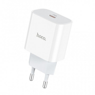 Мережевий зарядний пристрій HOCO C76A Plus Speed source PD20W charger White (6931474746917) (19843)