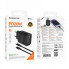 Мережевий зарядний пристрій з кабелем BOROFONE BA83A Flare star PD20W+QC3.0 charger set(C to iP) Black (6941991117350) (17453)