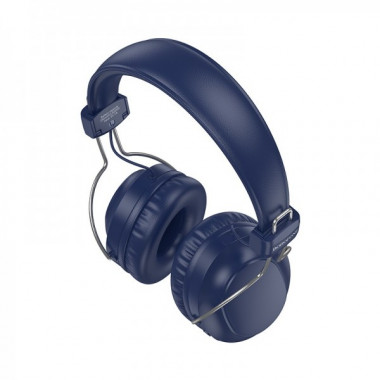 Бездротові накладні навушники BOROFONE BO33 Melody BT headphones Blue (6941991120107) (8453)