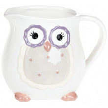 Глечик "Owl Family" 1.2л з керамічний (3553)
