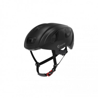 Захисний шолом Smart4u R55 (L) Black (58-62см), акустика, мікрофон, сигнали поворотів та стопів, додаток, пульт BR80 (ZHLIV-000R55-5340) (14653)