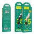 Кабель HOCO X35 USB to Type-C 3A, 0.25m, nylon, aluminum connectors, Black (6931474707451) (19753)