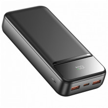 Батарея универсальная SWISSTEN 20000mAh POWER LINE II 22.5W PD QC Black (8595217490628) (18853)
