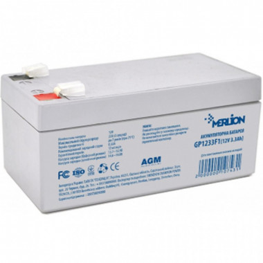 Батарея к ИБП Merlion 12V - 3.3Ah (GP1233F1) (15953)