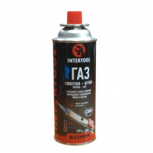 Баллон газовый 220 г 400 мл INTERTOOL STORM GS-0022 (20953)