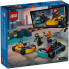 Конструктор LEGO City Картинг и гонщики 99 деталей (60400) (21953)