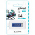 Флеш-накопичувач Wibrand USB 2.0 Chameleon 64Gb Blue (WI2.0/CH64U6U) (63)
