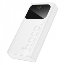 Зовнішній акумулятор HOCO J144A Hymn power bank(30000mAh) White (6942007642149) (21063)