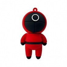 Флеш-накопичувач Wibrand USB 2.0 Squid Game 16Gb Red (WI2.0/SG16R) (163)