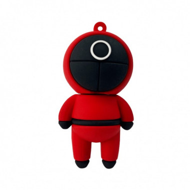 Флеш-накопичувач Wibrand USB 2.0 Squid Game 16Gb Red (WI2.0/SG16R) (163)