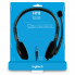 Наушники Logitech H111 Stereo Headset with 1*4pin jack (981-000593) (16263)