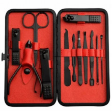 Маникюрный набор для маникюра и педикюра Manicure Suit 12 в 1 в пенале (21263)