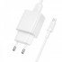 Мережевий зарядний пристрій з кабелем BOROFONE BAS71A Source single-port charger set(Micro) White (6941991122606) (17463)