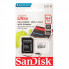Карта пам'яті microSDXC (UHS-1) SanDisk Ultra 64Gb class 10 A1 (100Mb/s) (adapter SD) (SDSQUNR-064G-GN3MA) (463)