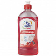 Средство для ручного мытья посуды Top Effect Сочные ягоды 470 мл (4820255111285) (18563)