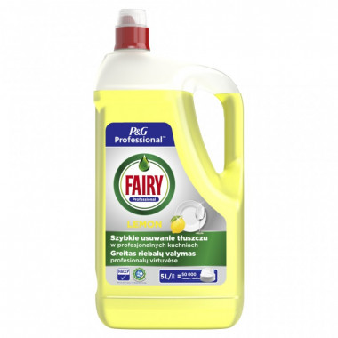Средство для ручного мытья посуды Fairy Professional Лимон 5 л (8001841842561) (7563)