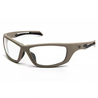 Защитные очки Venture Gear Tactical Howitzer Tan (clear) Anti-Fog, прозрачные в песочной оправе (21763)