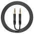 Аудіокабель BOROFONE BL16 3.5mm male to 3.5mm male, PVC, 1m, Black (6974443389166) (18863)