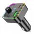АЗП з FM-модулятором HOCO E81 Fantasy PD30W+QC3.0 car BT FM transmitter Black (6942007612296) (19863)