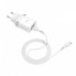 Мережевий зарядний пристрій з кабелем HOCO C12Q Smart QC3.0 charger set(Type-C) 18W White (6931474716309) (14963)