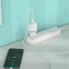 Мережевий зарядний пристрій з кабелем HOCO C12Q Smart QC3.0 charger set(Type-C) 18W White (6931474716309) (14963)