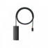 USB-хаб Baseus Lite Series 4-Port Type-C HUB Adapter (Type-C to USB 3.0*4 ) 1m Black (WKQX030401) (15073)