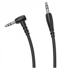 Аудіокабель BOROFONE BL10 3.5mm male to 3.5mm male, PVC, 1m, Black (6974443382167) (15173)