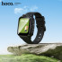 Дитячий смарт-годинник Hoco Y104 42mm. SIM 4G. Wi-Fi. 700 mAh. IP65 Black (6942007646352) (21173)