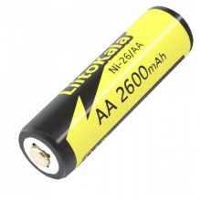 Аккумулятор AA, LiitoKala Ni-26/AA, 1.2V, 2600mAh, ОРИГИНАЛ (22373)