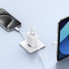 Мережевий зарядний пристрій Baseus Cube Fast Charger C+U 30W EU Moon White (P10111404213-00) (373)
