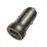 Автомобільний зарядний пристрій BOROFONE BZ32A Fresh PD30W+QC3.0 car charger metal gray (6941991118579) (17473)